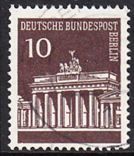 BERLIN 1966 Michel-Nummer 286 gestempelt EINZELMARKE (b)