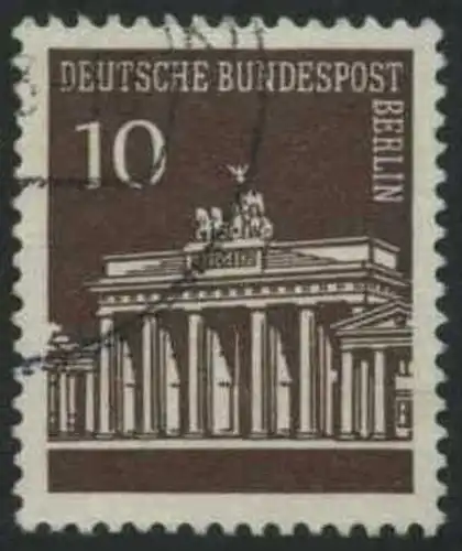 BERLIN 1966 Michel-Nummer 286 gestempelt EINZELMARKE (g)