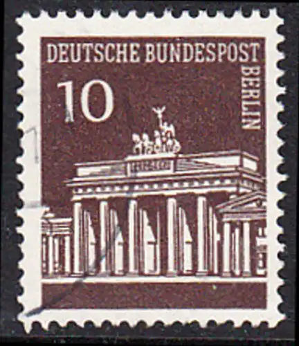 BERLIN 1966 Michel-Nummer 286 gestempelt EINZELMARKE (c)
