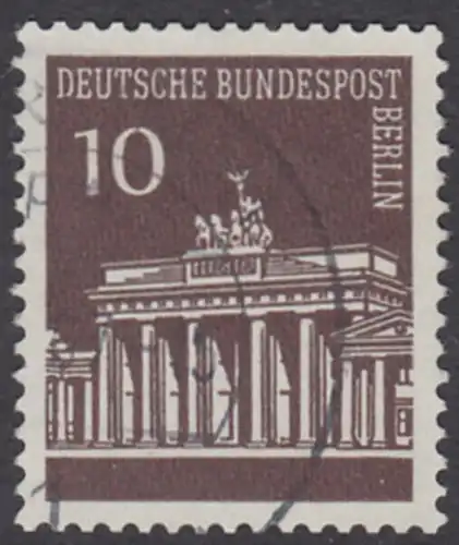 BERLIN 1966 Michel-Nummer 286 gestempelt EINZELMARKE (m)