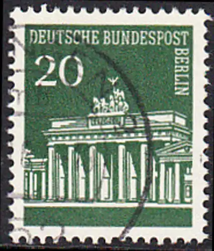 BERLIN 1966 Michel-Nummer 287 gestempelt EINZELMARKE (f)