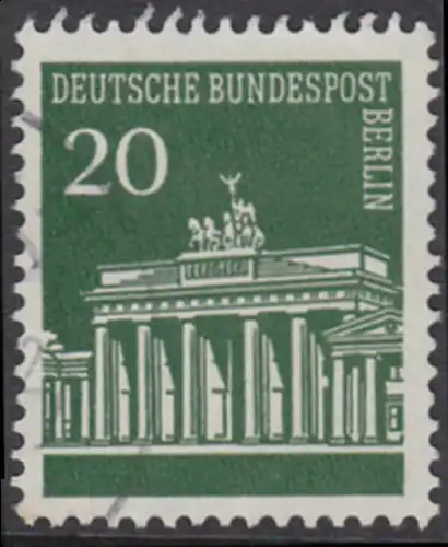 BERLIN 1966 Michel-Nummer 287 gestempelt EINZELMARKE (p)