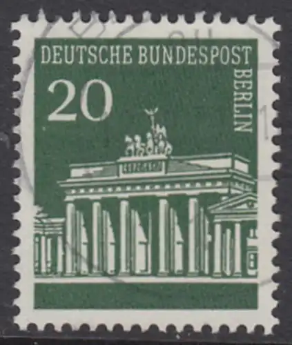 BERLIN 1966 Michel-Nummer 287 gestempelt EINZELMARKE (o)