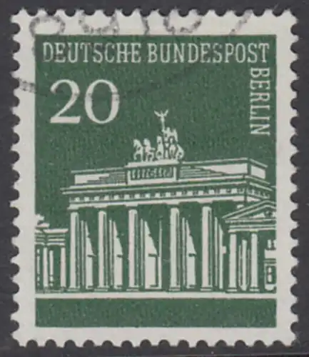 BERLIN 1966 Michel-Nummer 287 gestempelt EINZELMARKE (n)