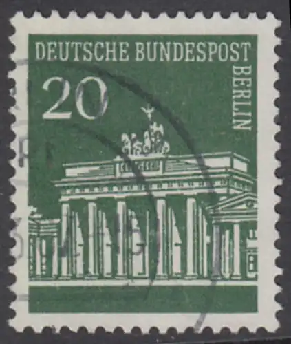 BERLIN 1966 Michel-Nummer 287 gestempelt EINZELMARKE (m)