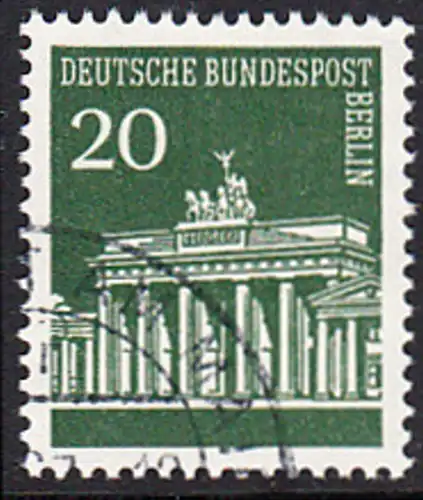 BERLIN 1966 Michel-Nummer 287 gestempelt EINZELMARKE (b)
