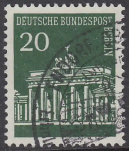 BERLIN 1966 Michel-Nummer 287 gestempelt EINZELMARKE (l)