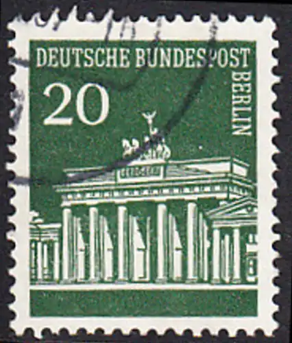 BERLIN 1966 Michel-Nummer 287 gestempelt EINZELMARKE (e)