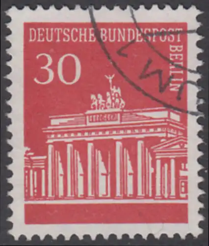 BERLIN 1966 Michel-Nummer 288 gestempelt EINZELMARKE (p)