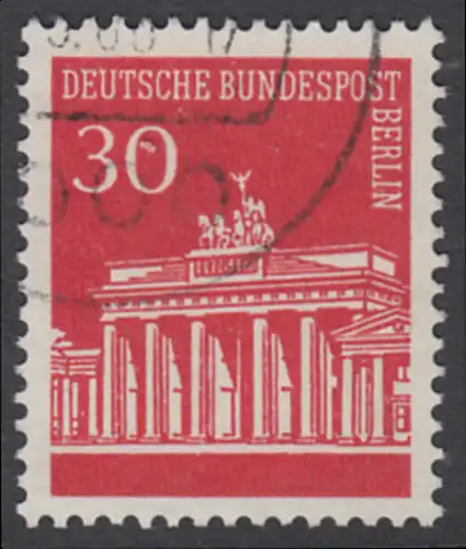 BERLIN 1966 Michel-Nummer 288 gestempelt EINZELMARKE (o)