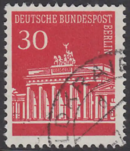 BERLIN 1966 Michel-Nummer 288 gestempelt EINZELMARKE (s)