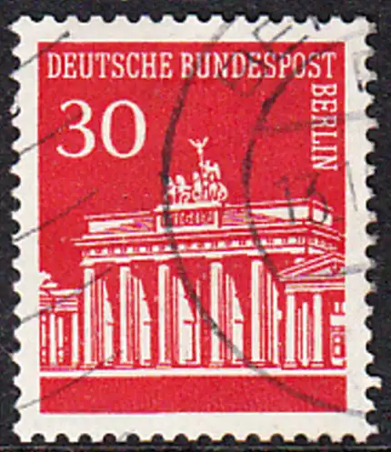 BERLIN 1966 Michel-Nummer 288 gestempelt EINZELMARKE (l)