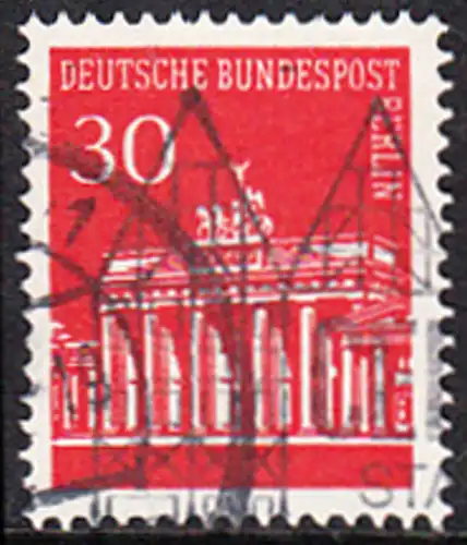 BERLIN 1966 Michel-Nummer 288 gestempelt EINZELMARKE (e)