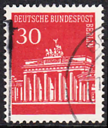 BERLIN 1966 Michel-Nummer 288 gestempelt EINZELMARKE (d)