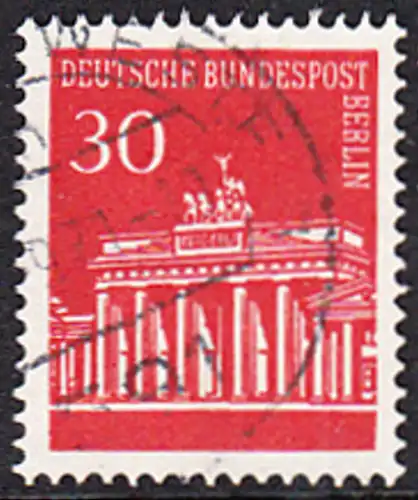 BERLIN 1966 Michel-Nummer 288 gestempelt EINZELMARKE (b)