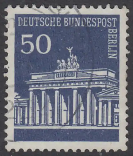 BERLIN 1966 Michel-Nummer 289 gestempelt EINZELMARKE (d)