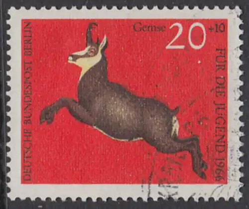 BERLIN 1966 Michel-Nummer 292 gestempelt EINZELMARKE (b)