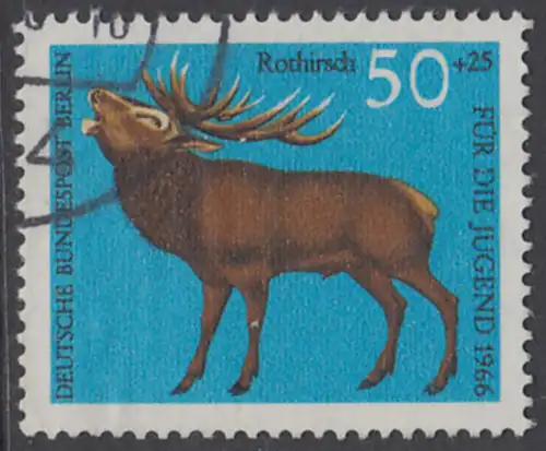 BERLIN 1966 Michel-Nummer 294 gestempelt EINZELMARKE (l)