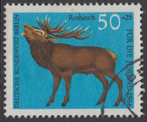 BERLIN 1966 Michel-Nummer 294 gestempelt EINZELMARKE (g)