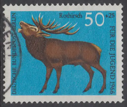 BERLIN 1966 Michel-Nummer 294 gestempelt EINZELMARKE (d)