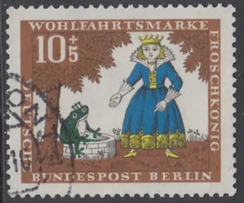 BERLIN 1966 Michel-Nummer 295 gestempelt EINZELMARKE (g)