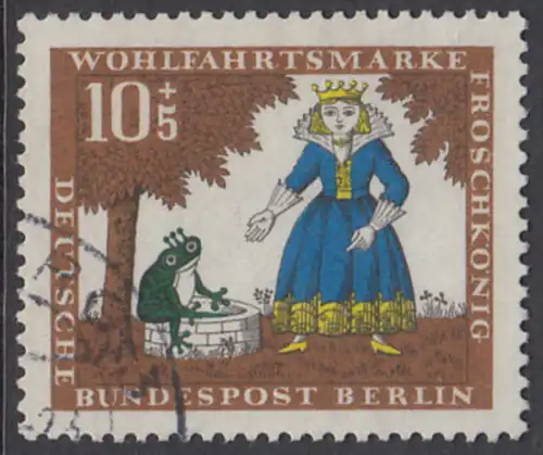 BERLIN 1966 Michel-Nummer 295 gestempelt EINZELMARKE (n)