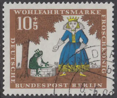 BERLIN 1966 Michel-Nummer 295 gestempelt EINZELMARKE (d)