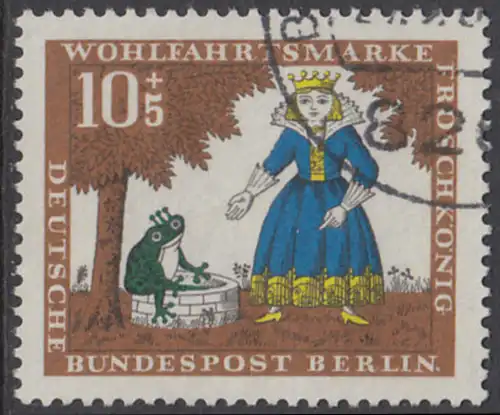 BERLIN 1966 Michel-Nummer 295 gestempelt EINZELMARKE (b)