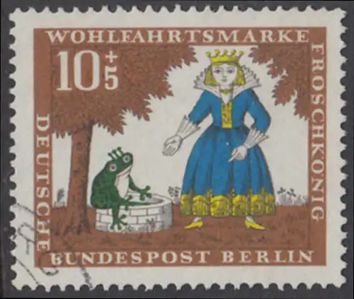 BERLIN 1966 Michel-Nummer 295 gestempelt EINZELMARKE (e)