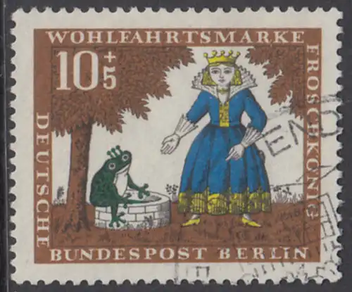 BERLIN 1966 Michel-Nummer 295 gestempelt EINZELMARKE (l)