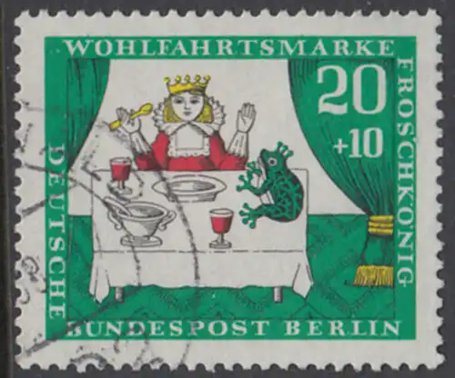 BERLIN 1966 Michel-Nummer 296 gestempelt EINZELMARKE (d)