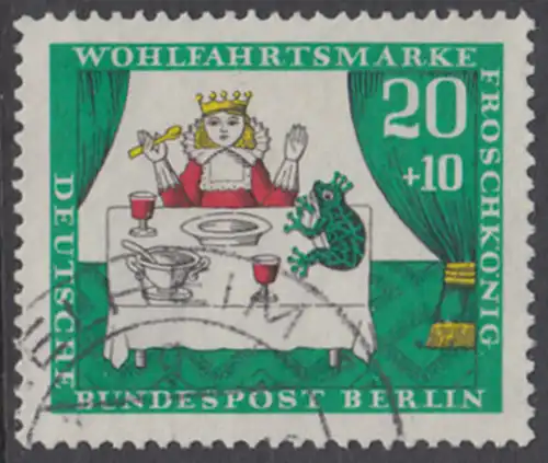 BERLIN 1966 Michel-Nummer 296 gestempelt EINZELMARKE (n)