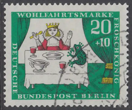 BERLIN 1966 Michel-Nummer 296 gestempelt EINZELMARKE (m)