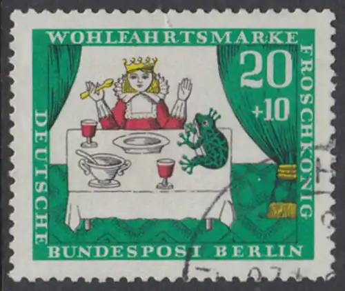 BERLIN 1966 Michel-Nummer 296 gestempelt EINZELMARKE (k)