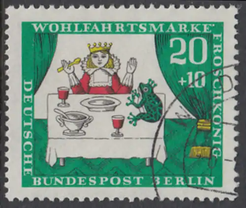 BERLIN 1966 Michel-Nummer 296 gestempelt EINZELMARKE (g)