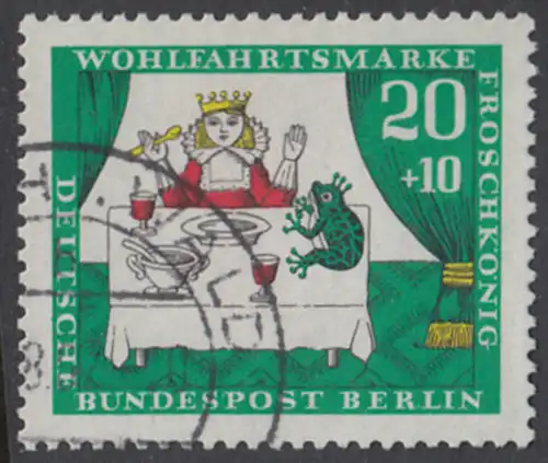 BERLIN 1966 Michel-Nummer 296 gestempelt EINZELMARKE (b)