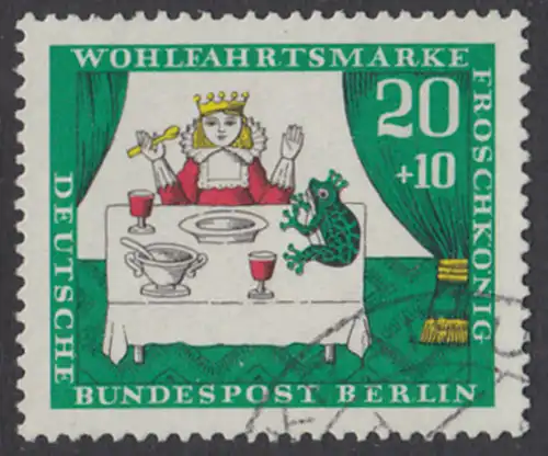 BERLIN 1966 Michel-Nummer 296 gestempelt EINZELMARKE (a)