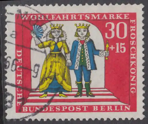 BERLIN 1966 Michel-Nummer 297 gestempelt EINZELMARKE (b)