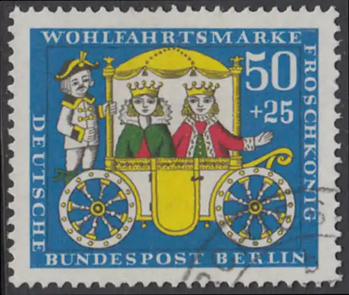 BERLIN 1966 Michel-Nummer 298 gestempelt EINZELMARKE (p)