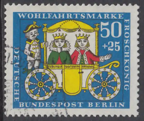 BERLIN 1966 Michel-Nummer 298 gestempelt EINZELMARKE (d)