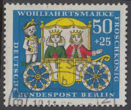 BERLIN 1966 Michel-Nummer 298 gestempelt EINZELMARKE (r)