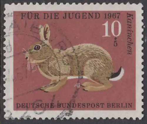 BERLIN 1967 Michel-Nummer 299 gestempelt EINZELMARKE (e)