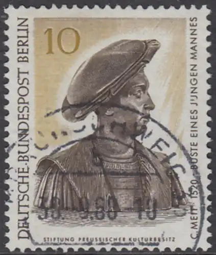 BERLIN 1967 Michel-Nummer 303 gestempelt EINZELMARKE (k)