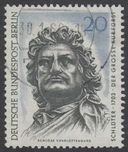 BERLIN 1967 Michel-Nummer 304 gestempelt EINZELMARKE (k)