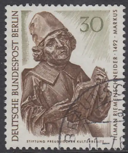 BERLIN 1967 Michel-Nummer 305 gestempelt EINZELMARKE (g)