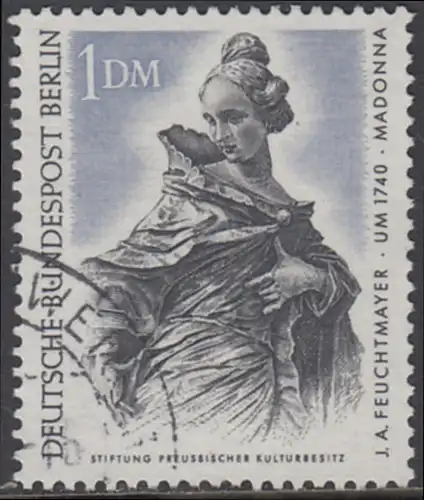 BERLIN 1967 Michel-Nummer 307 gestempelt EINZELMARKE (f)