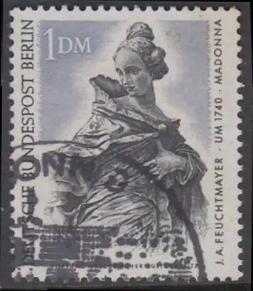 BERLIN 1967 Michel-Nummer 307 gestempelt EINZELMARKE (p)