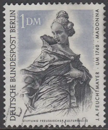 BERLIN 1967 Michel-Nummer 307 gestempelt EINZELMARKE (k)