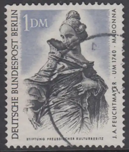 BERLIN 1967 Michel-Nummer 307 gestempelt EINZELMARKE (d)