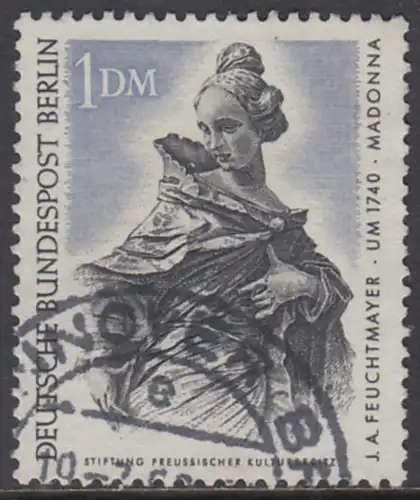 BERLIN 1967 Michel-Nummer 307 gestempelt EINZELMARKE (l)